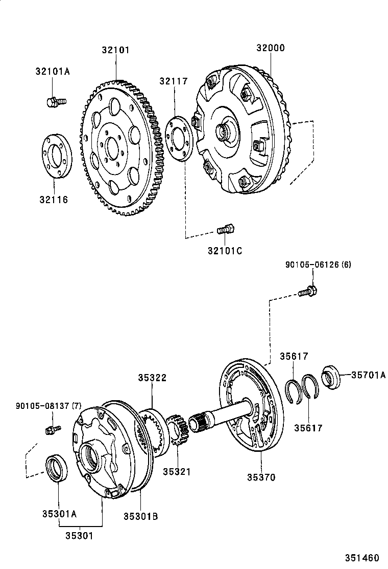 32000-26070 CONVERTER ASSY, TORQUE product image