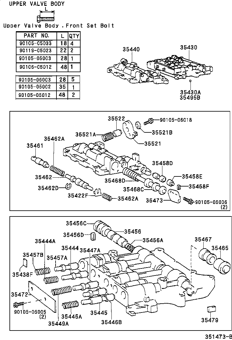 35410-26730 BODY ASSY, TRANSMISSION VALVE product image