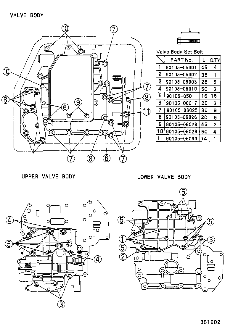 35410-33033 BODY ASSY, TRANSMISSION VALVE product image
