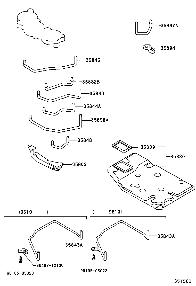 35410-33033 BODY ASSY, TRANSMISSION VALVE product image