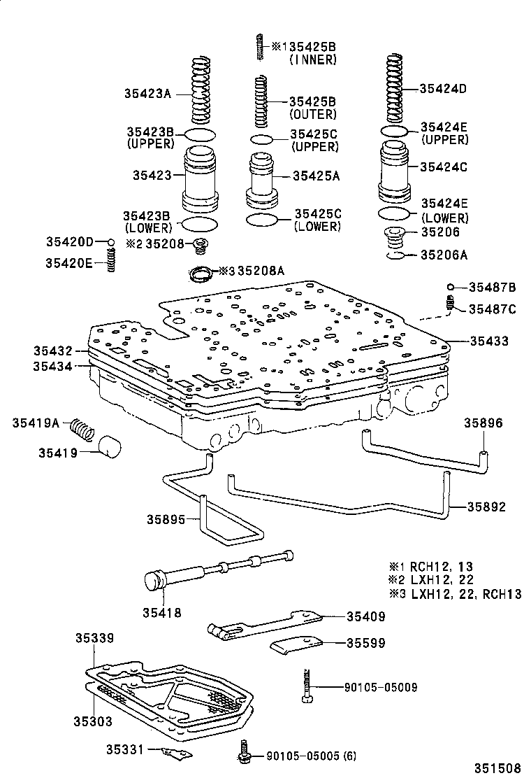 35410-26730 BODY ASSY, TRANSMISSION VALVE product image
