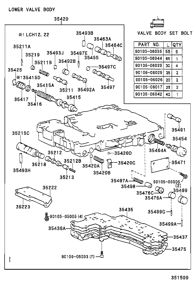 35410-26730 BODY ASSY, TRANSMISSION VALVE product image