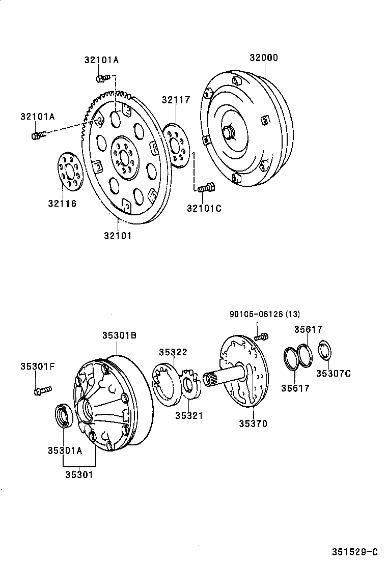 32000-35210 CONVERTER ASSY, TORQUE product image