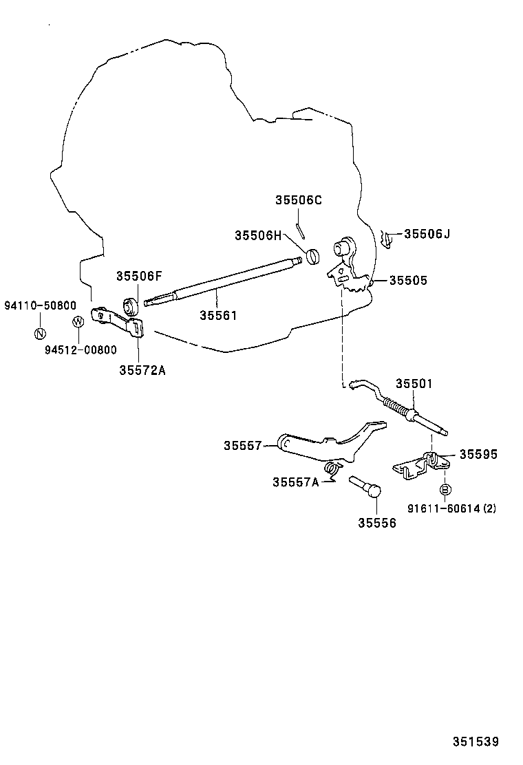 35520-16180 CABLE ASSY, THROTTLE product image