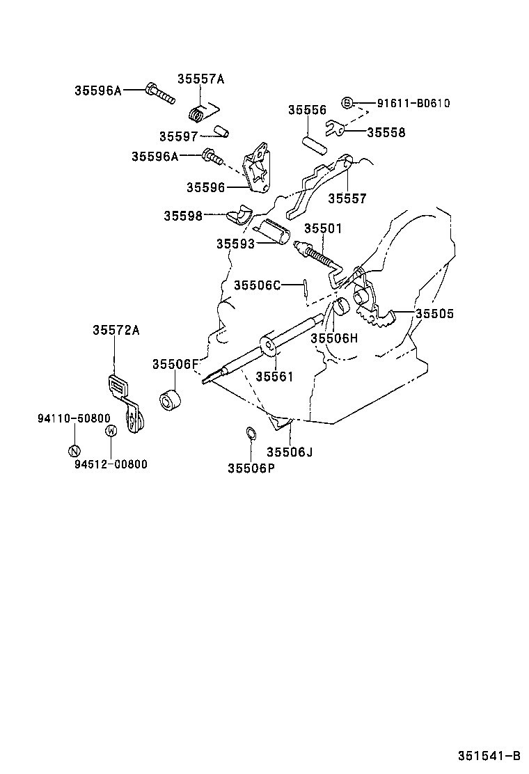 35520-16180 CABLE ASSY, THROTTLE product image