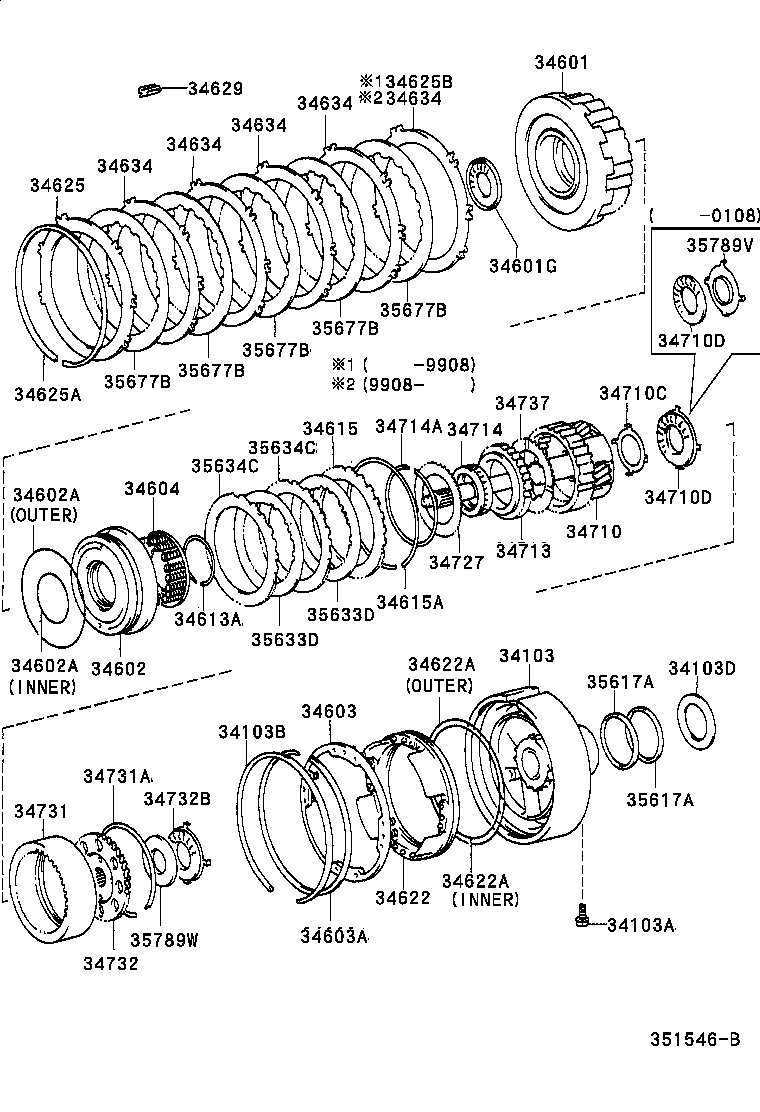 34710-14021 GEAR ASSY, OVERDRIVE PLANETARY product image