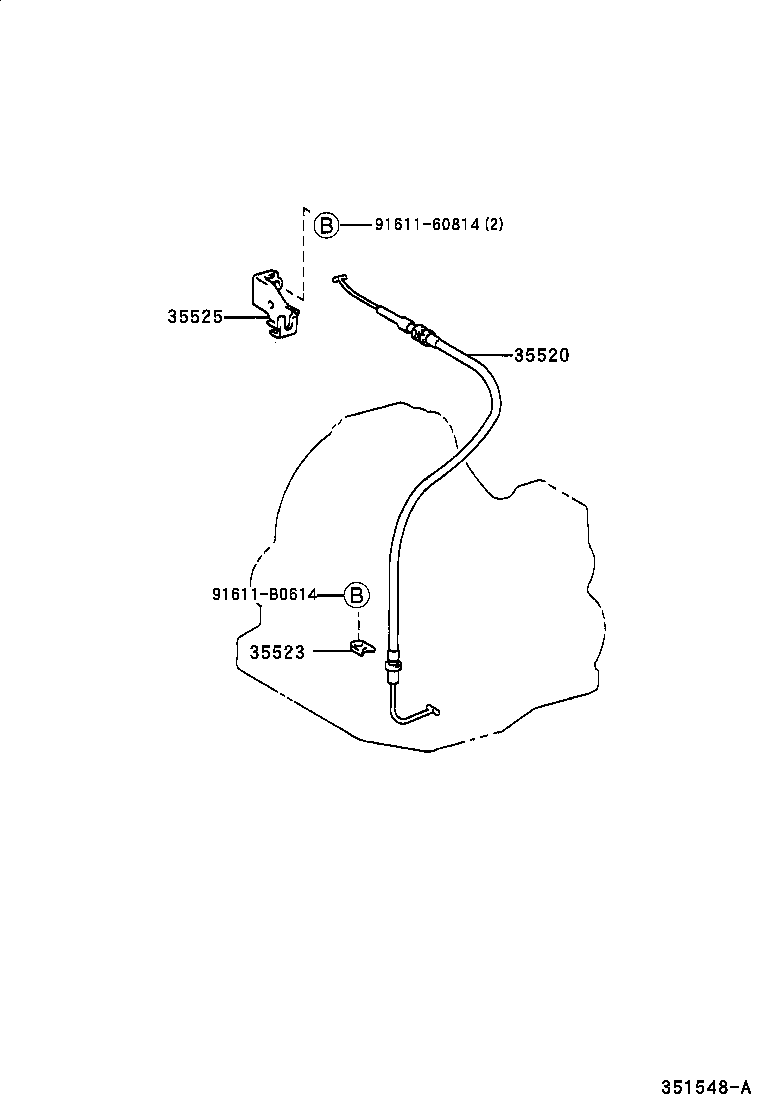 35520-16180 CABLE ASSY, THROTTLE product image