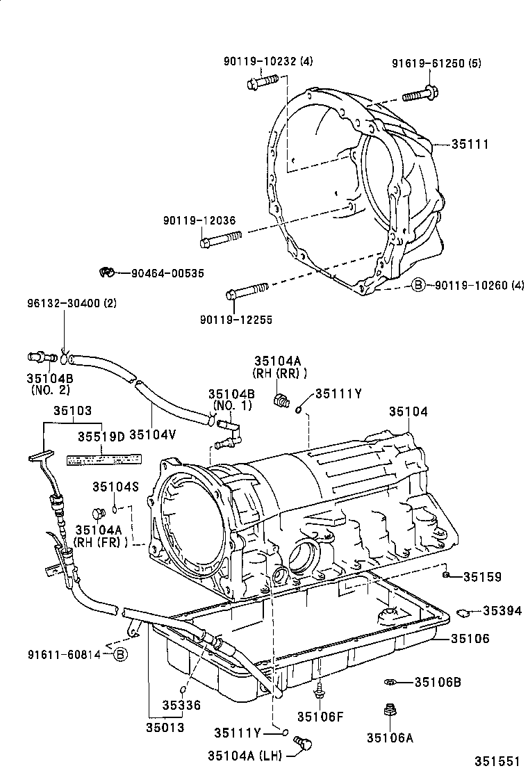 35103-30420 GAGE SUB-ASSY, TRANSMISSION OIL LEVEL product image