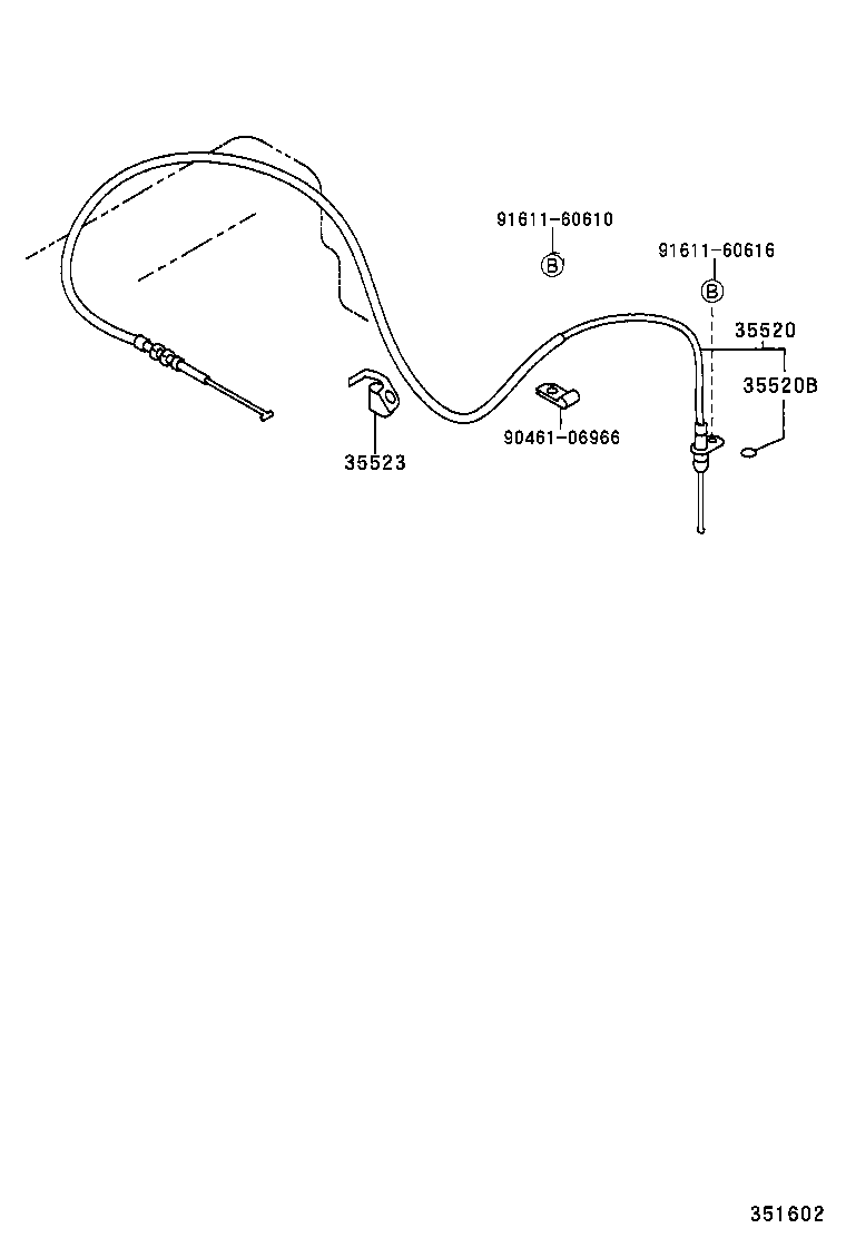35520-30221 CABLE ASSY, THROTTLE product image