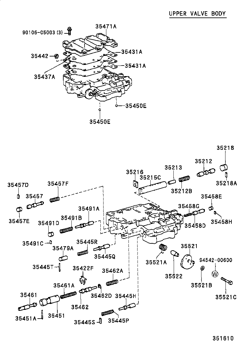 35410-33033 BODY ASSY, TRANSMISSION VALVE product image