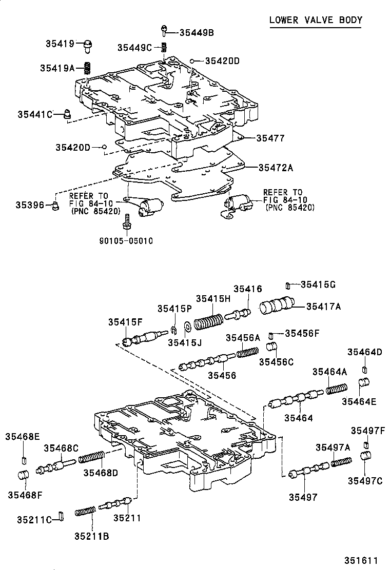 35410-33033 BODY ASSY, TRANSMISSION VALVE product image