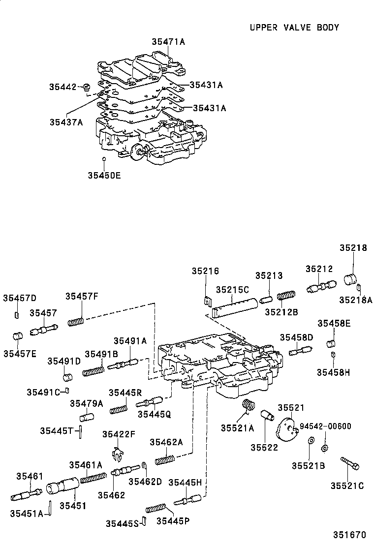 35196-12010 CLAMP, TRANSAXLE APPLY TUBE, NO.2 product image