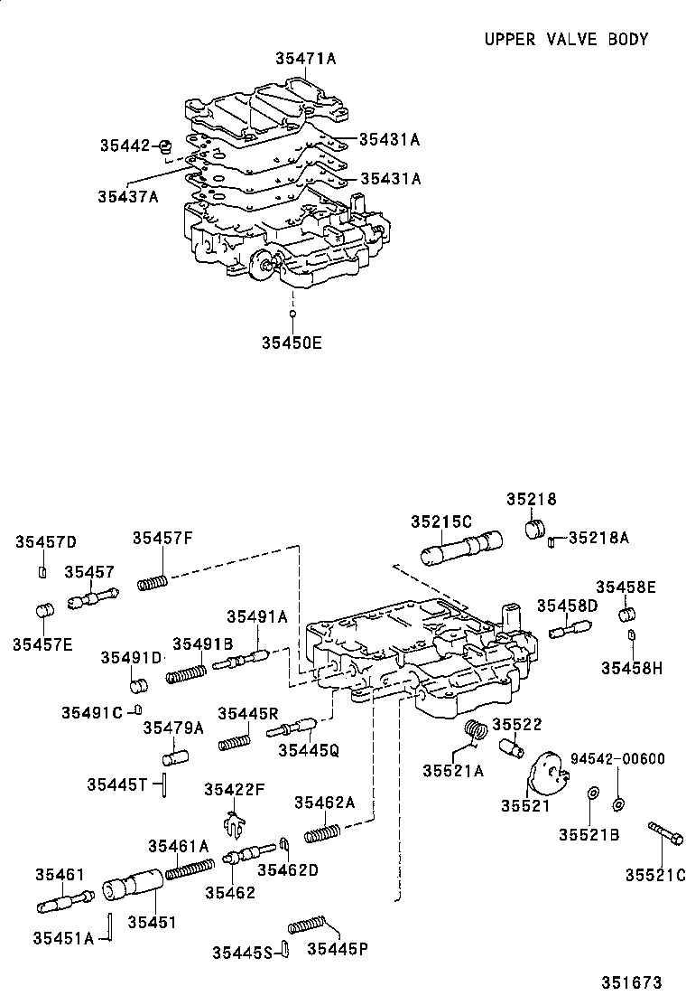 35410-16150 BODY ASSY, TRANSMISSION VALVE product image