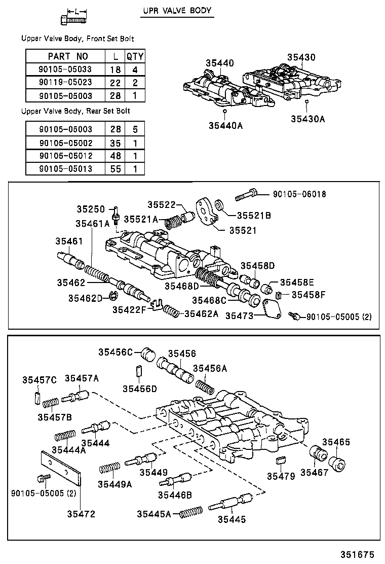 35432-35170 PLATE, VALVE BODY, NO.1 product image