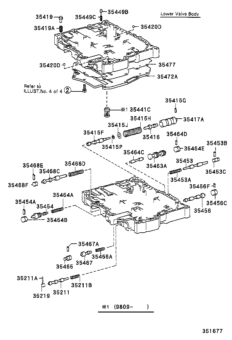 35285-12010 PLATE, SOLENOID LOCK product image
