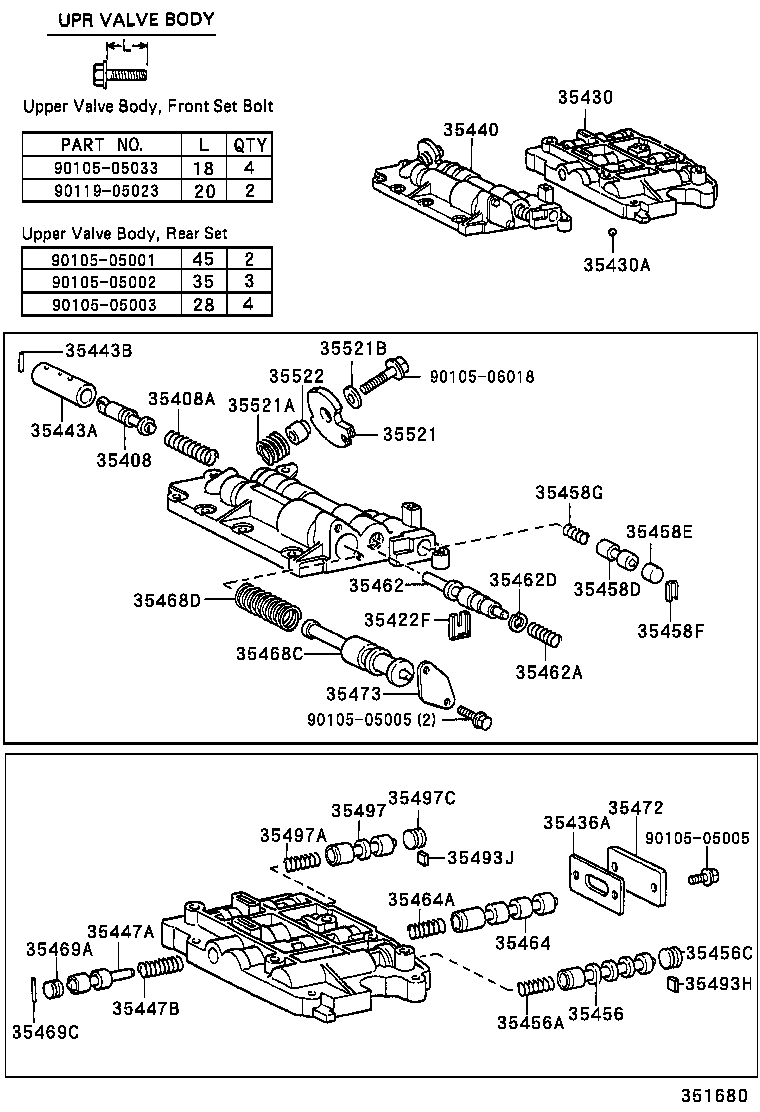 35432-25030 PLATE, VALVE BODY, NO.1 product image