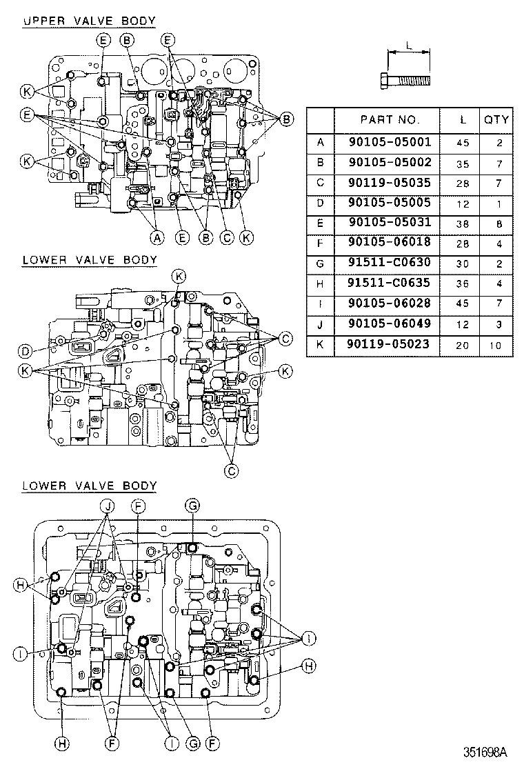 90501-28025 SPRING, COMPRESSION (FOR B-2 ACCUMULATOR PISTON) product image