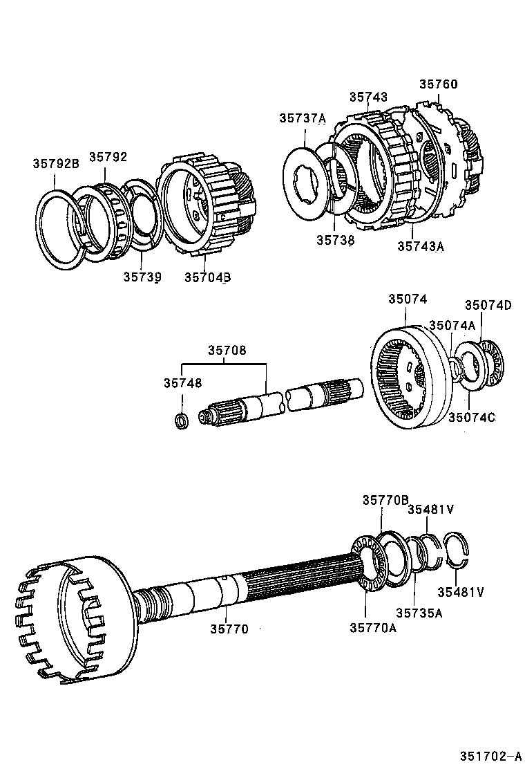 90520-29004 RING OR SPACER (FOR ATM SPEEDMETER DRIVE GEAR) product image