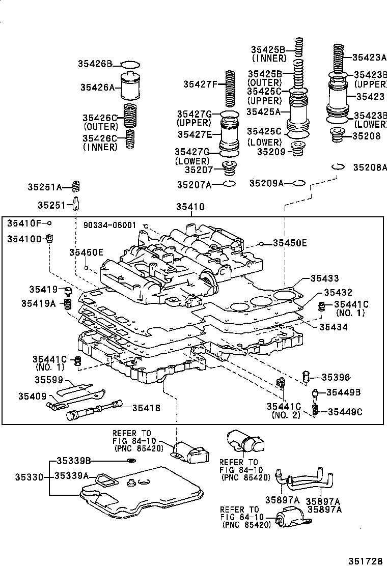 35410-35680 BODY ASSY, TRANSMISSION VALVE product image