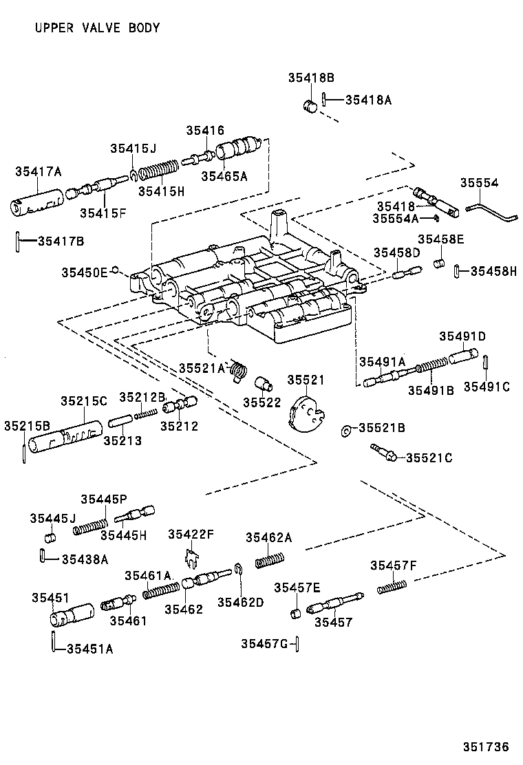 35196-12010 CLAMP, TRANSAXLE APPLY TUBE, NO.2 product image