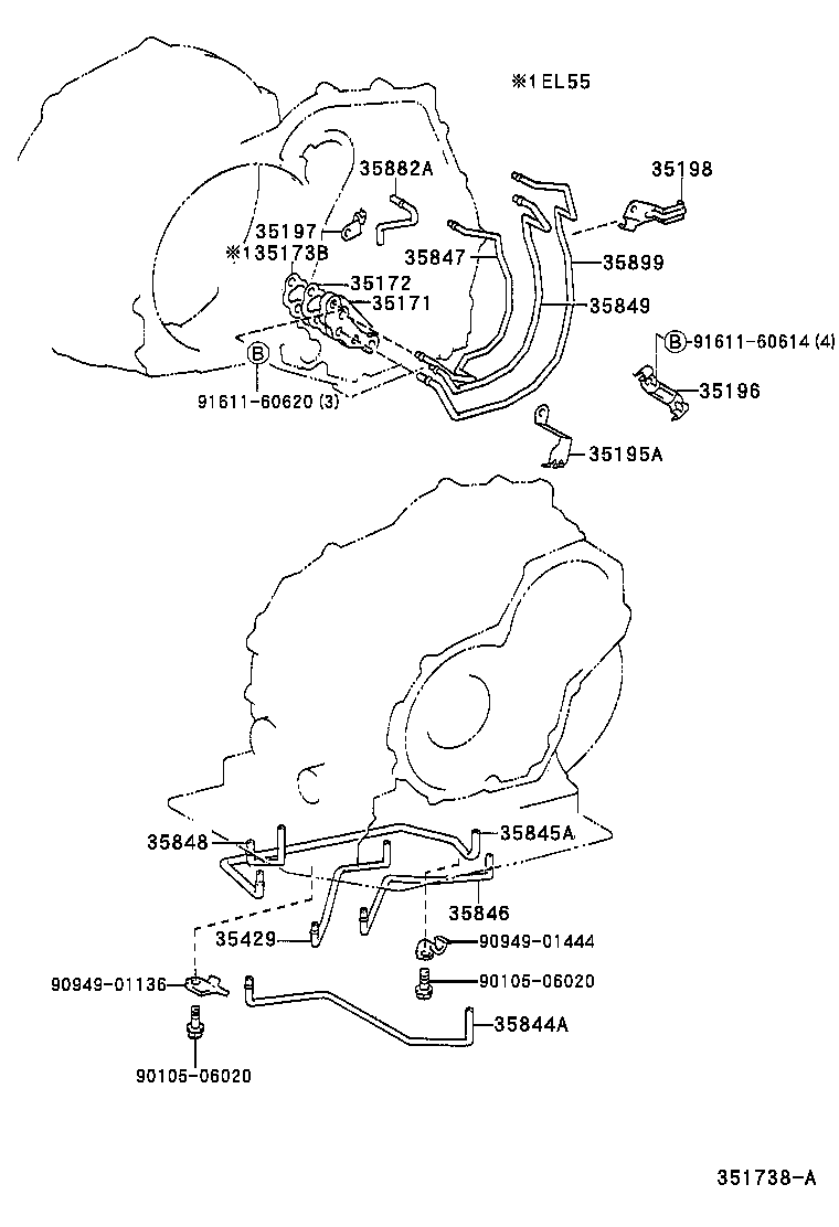 35410-16181 BODY ASSY, TRANSMISSION VALVE product image
