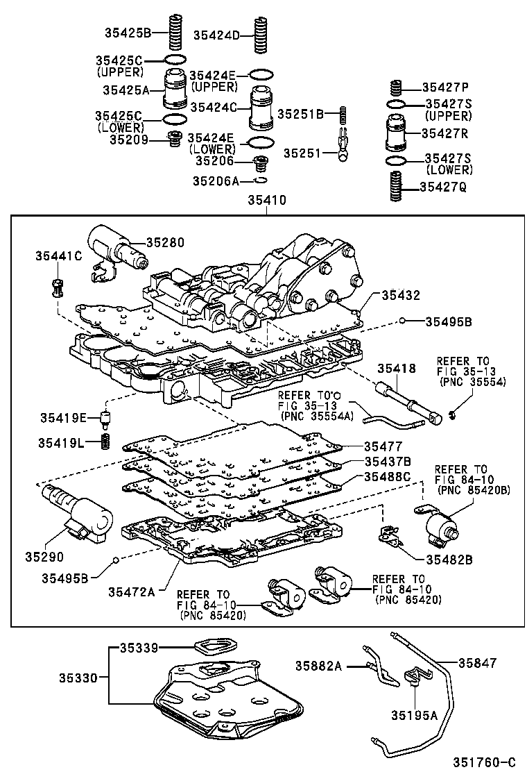 35214-52020 VALVE, LOCK UP CONTROL product image