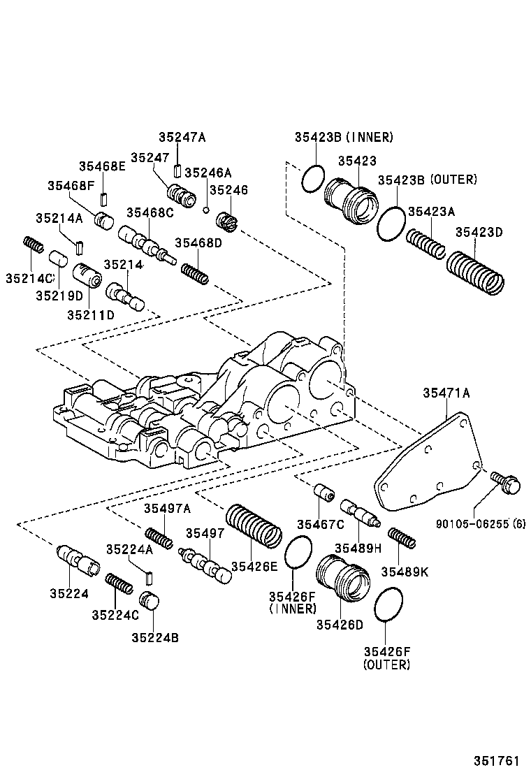 35280-52010 SOLENOID ASSY, LOCK UP CONTROL product image