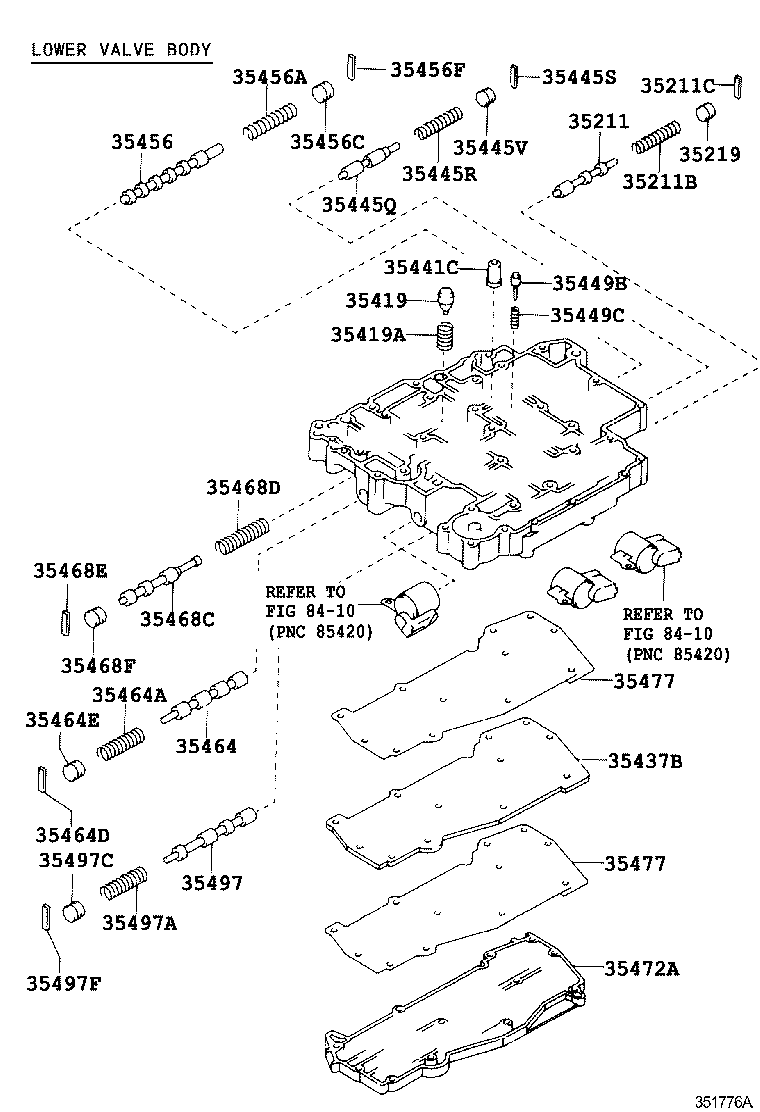 35410-20340 BODY ASSY, TRANSMISSION VALVE product image