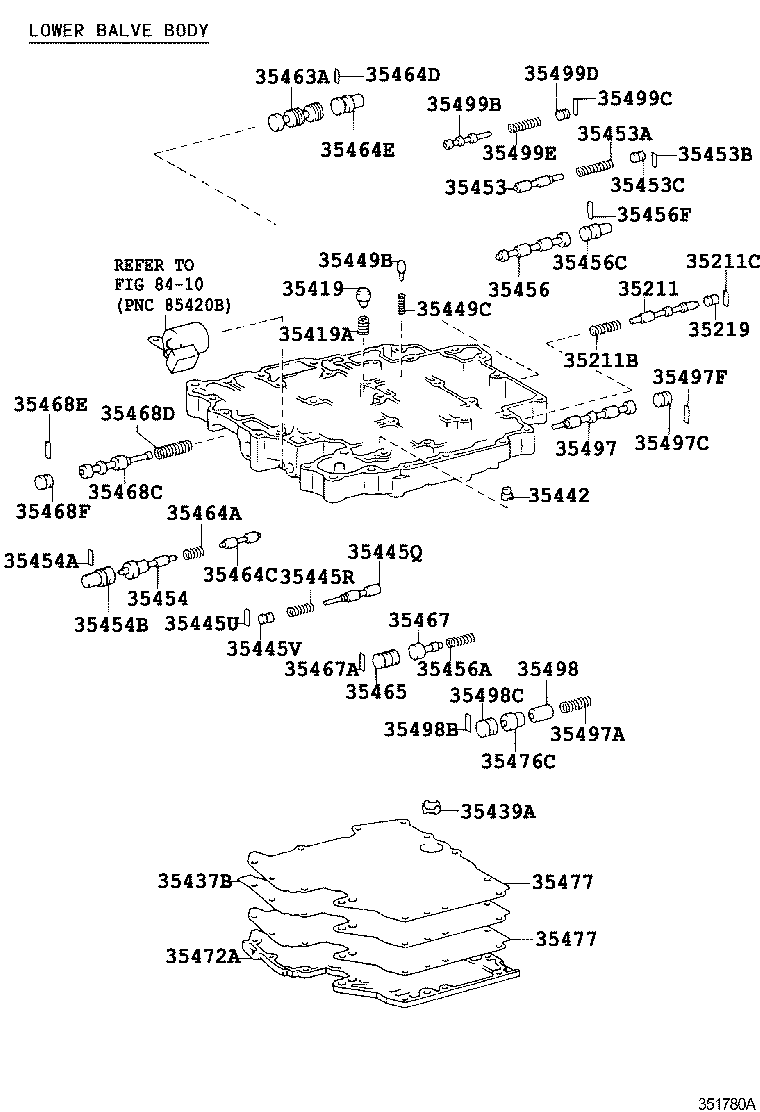 35410-20340 BODY ASSY, TRANSMISSION VALVE product image