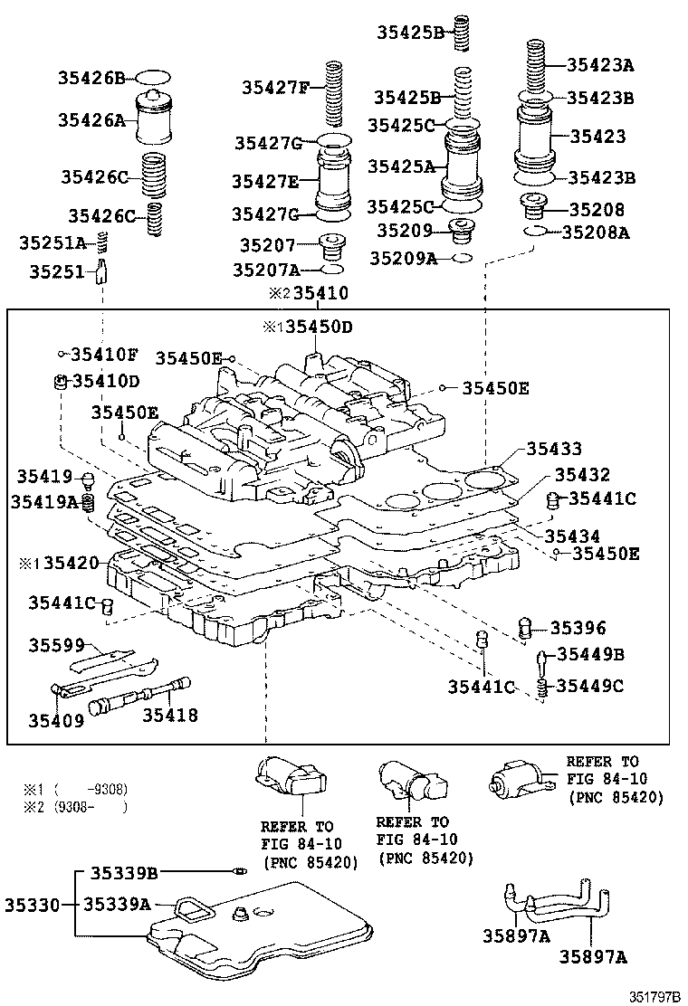 35406-30090 PLATE SUB-ASSY, VALVE BODY product image
