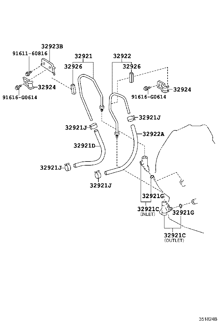 32901-21010 UNION(FOR OIL COOLER TUBE) product image