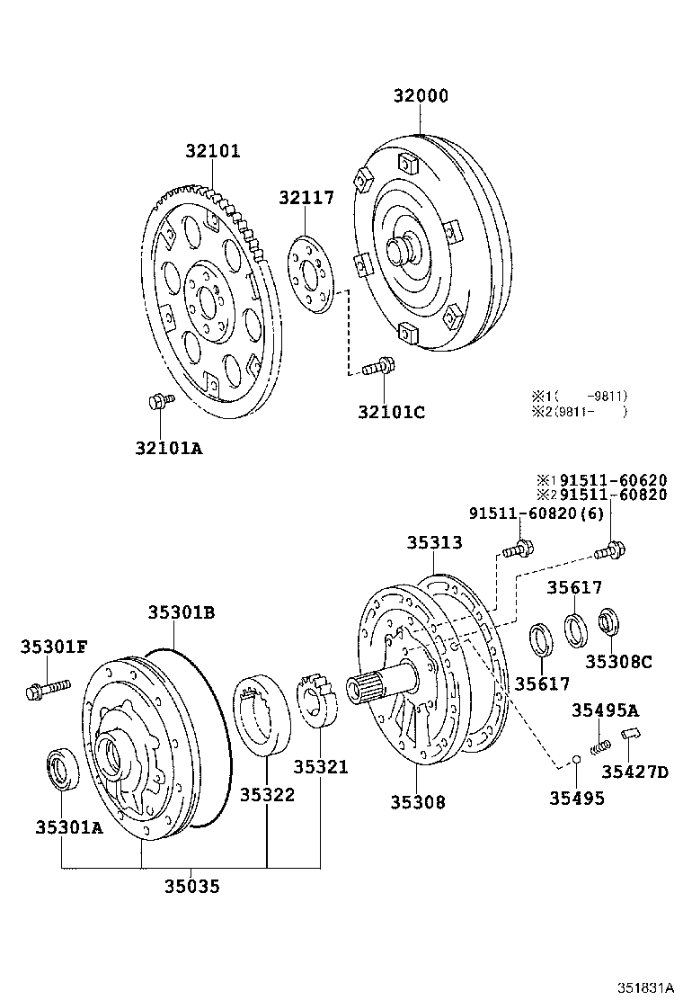 32000-36050 CONVERTER ASSY, TORQUE product image