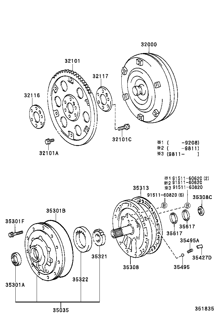 32000-60111 CONVERTER ASSY, TORQUE product image