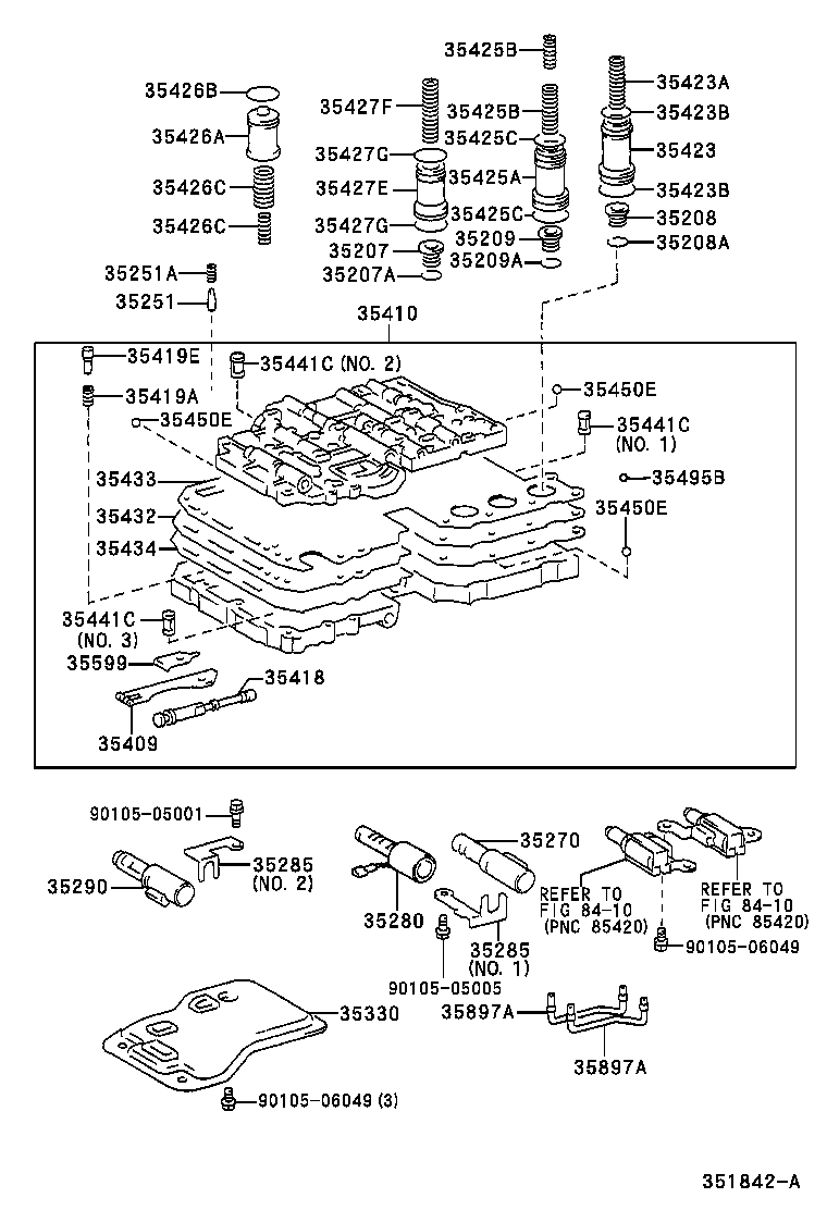 35410-24180 BODY ASSY, TRANSMISSION VALVE product image