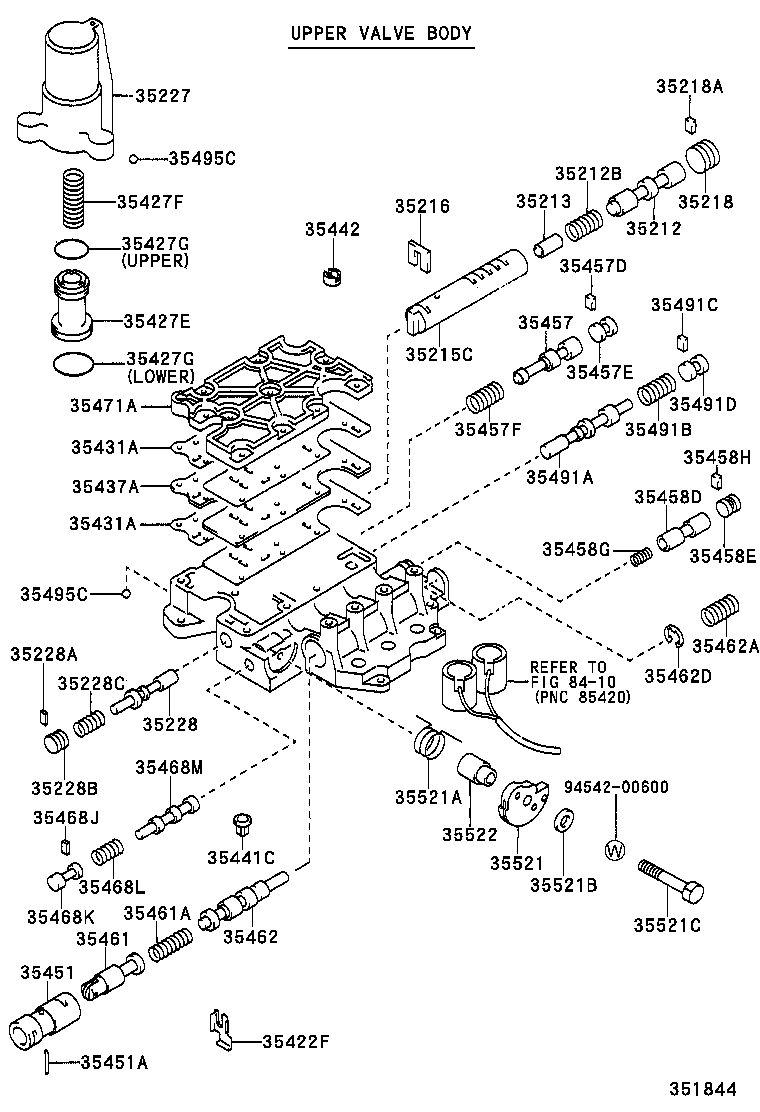35410-42010 BODY ASSY, TRANSMISSION VALVE product image