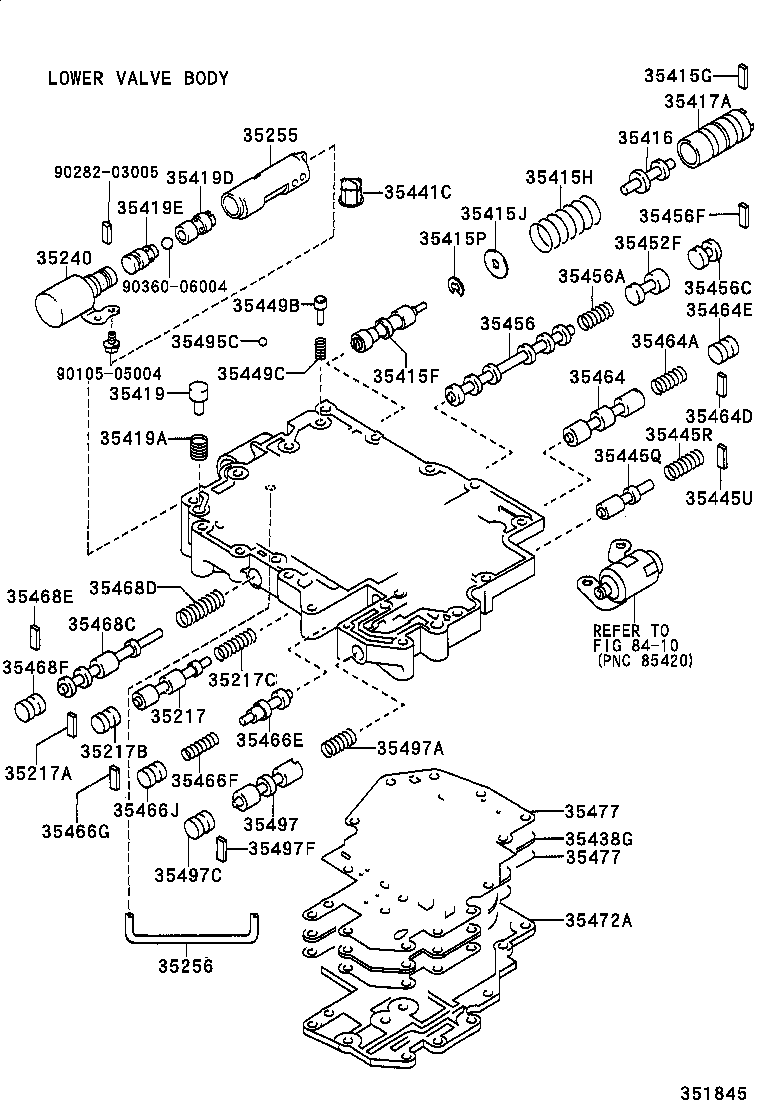 35410-42010 BODY ASSY, TRANSMISSION VALVE product image