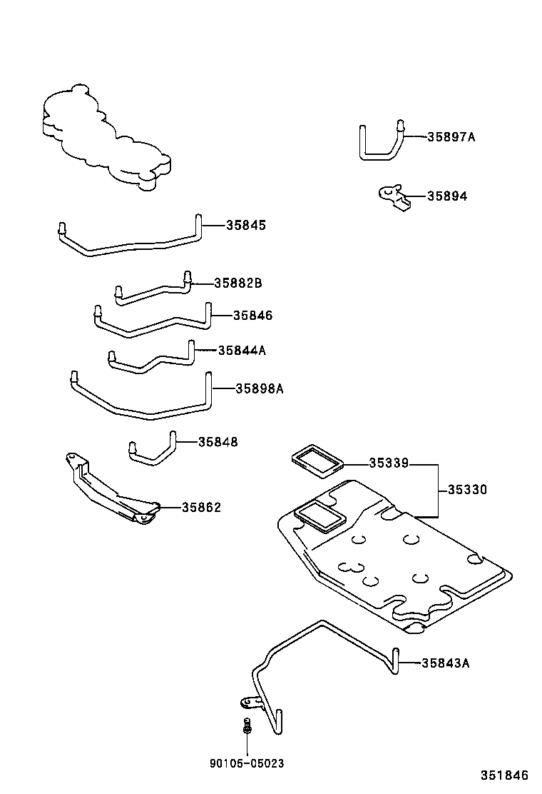 35410-42010 BODY ASSY, TRANSMISSION VALVE product image