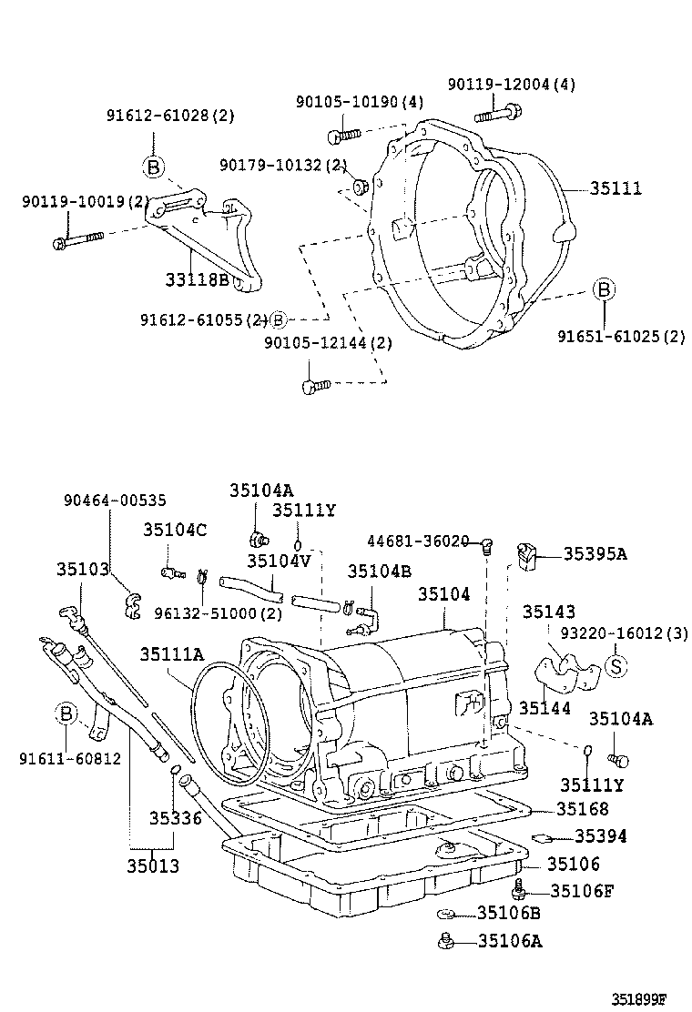 35103-27070 GAGE SUB-ASSY, TRANSMISSION OIL LEVEL product image