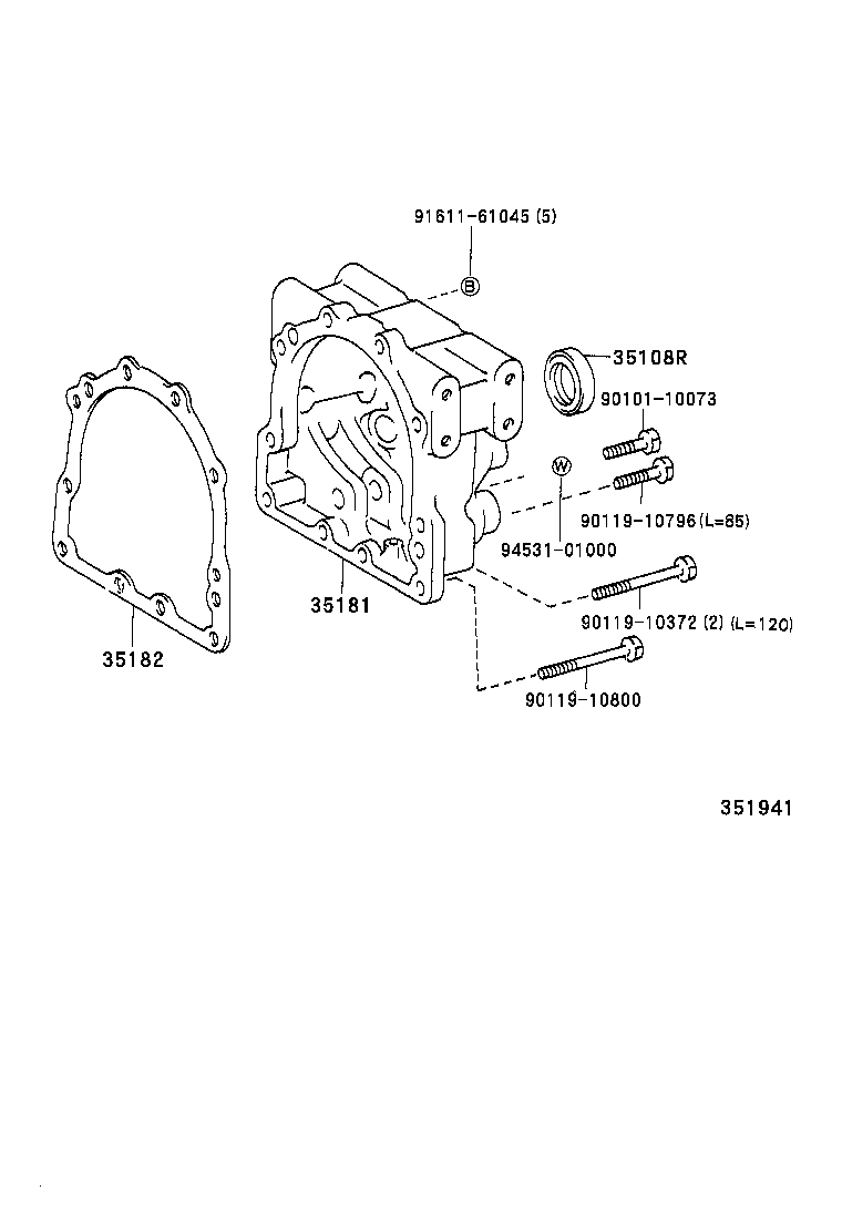 35181-37010 HOUSING, EXTENSION (ATM) product image