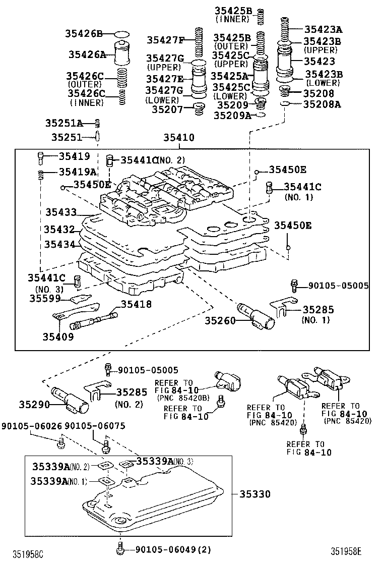 35410-60360 BODY ASSY, TRANSMISSION VALVE product image