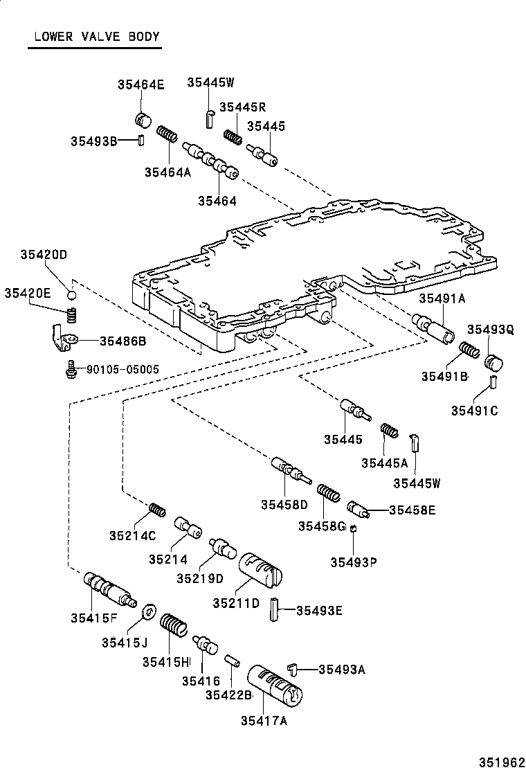 35410-60470 BODY ASSY, TRANSMISSION VALVE product image