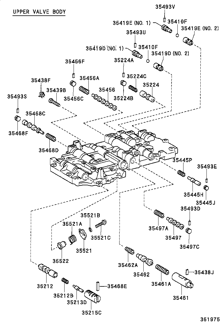 35410-60360 BODY ASSY, TRANSMISSION VALVE product image