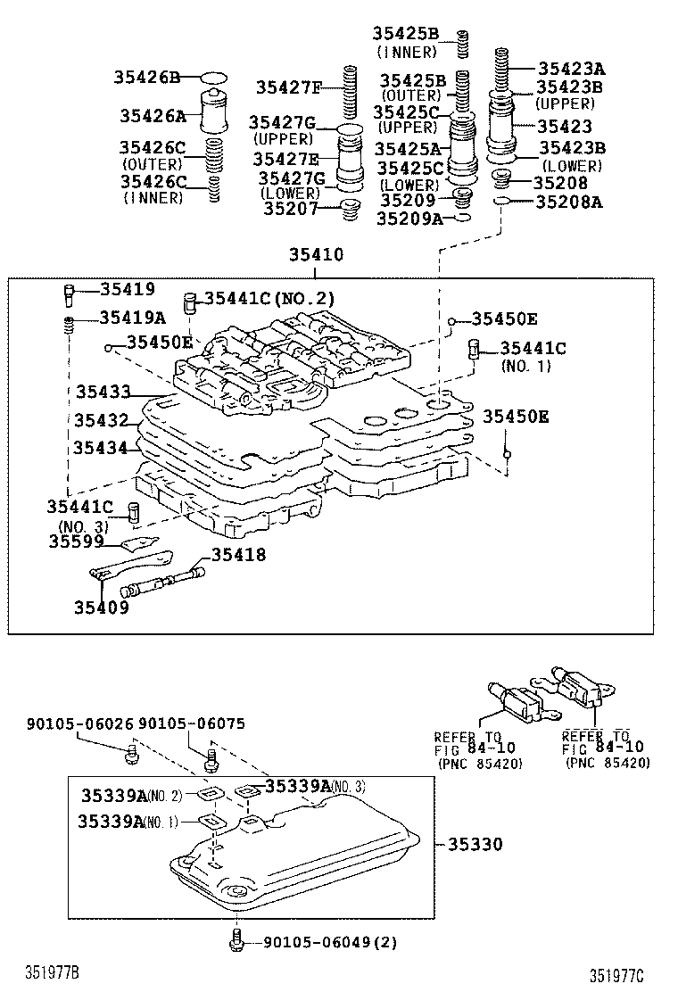 35410-60360 BODY ASSY, TRANSMISSION VALVE product image