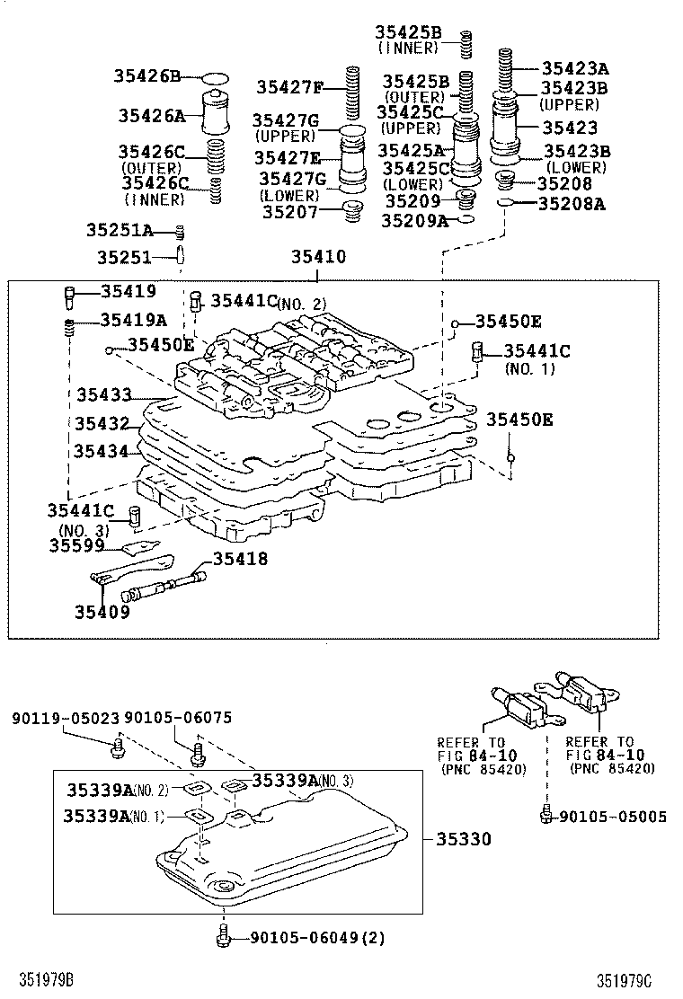 35410-60381 BODY ASSY, TRANSMISSION VALVE product image