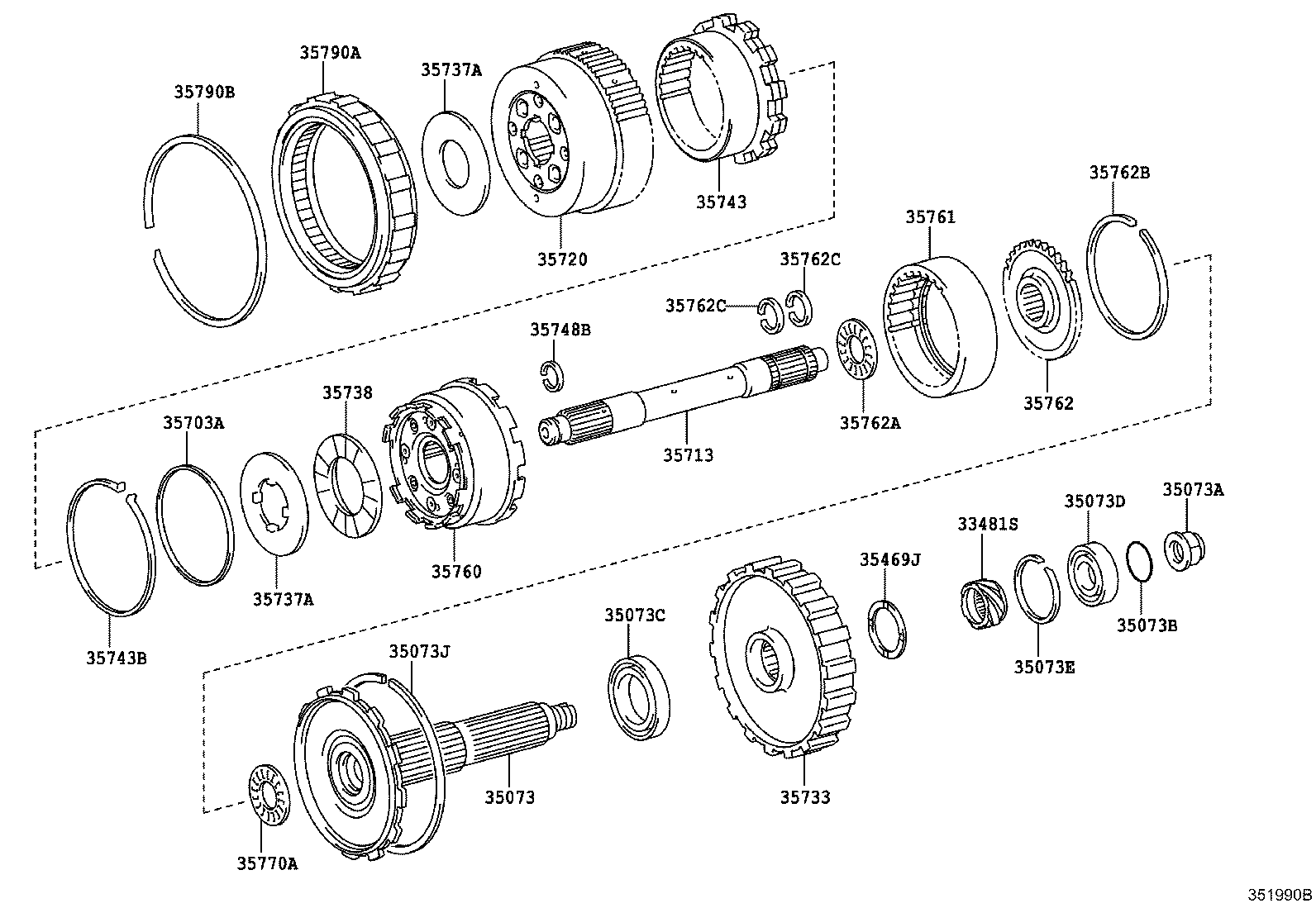 33481-36290 GEAR, SPEEDOMETER DRIVE (ATM) product image