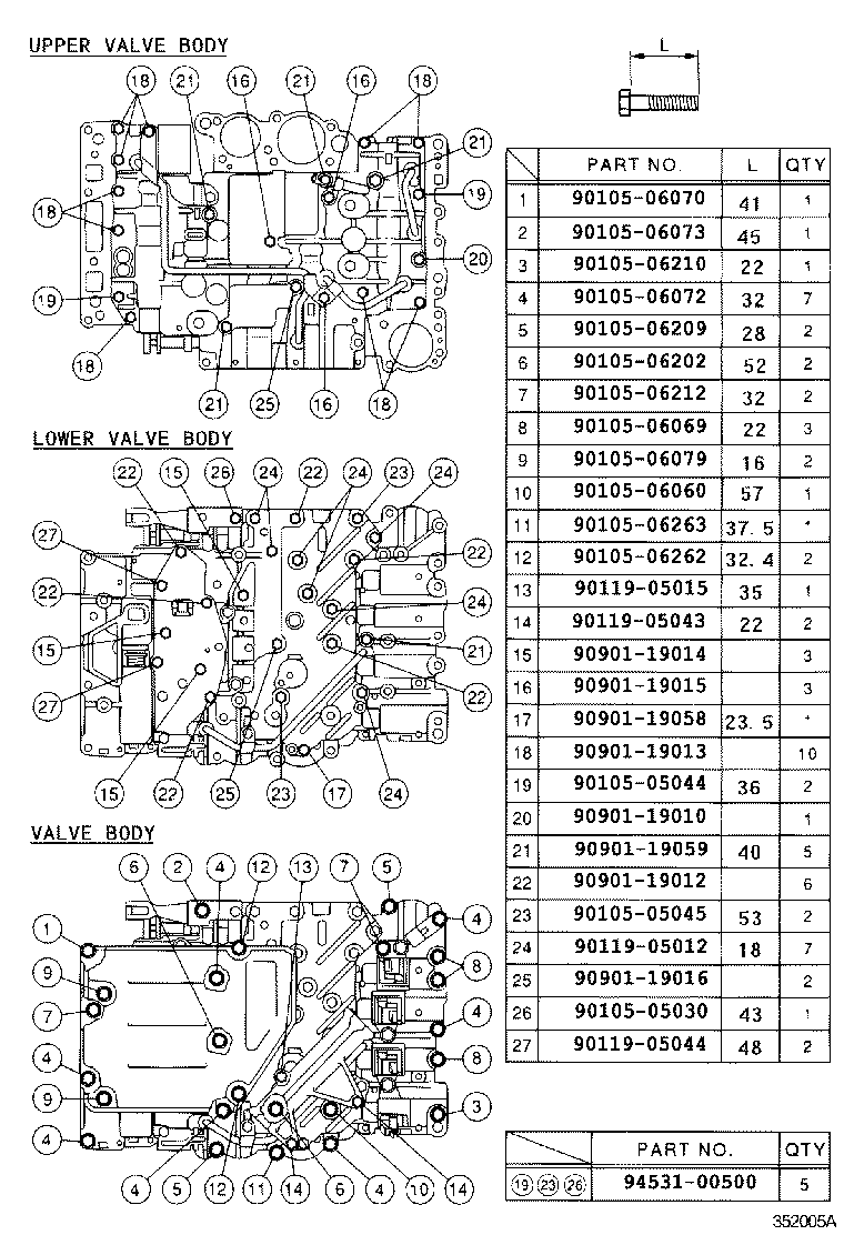 35432-36060 PLATE, VALVE BODY, NO.1 product image
