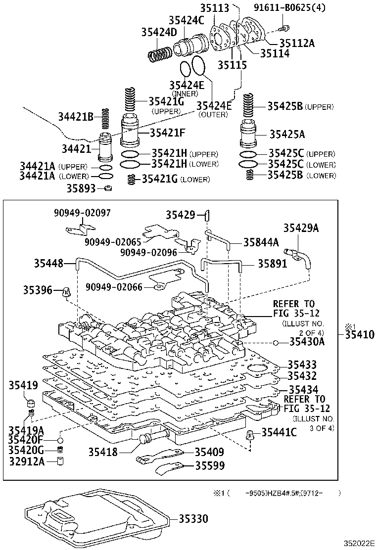 35410-36210 BODY ASSY, TRANSMISSION VALVE product image