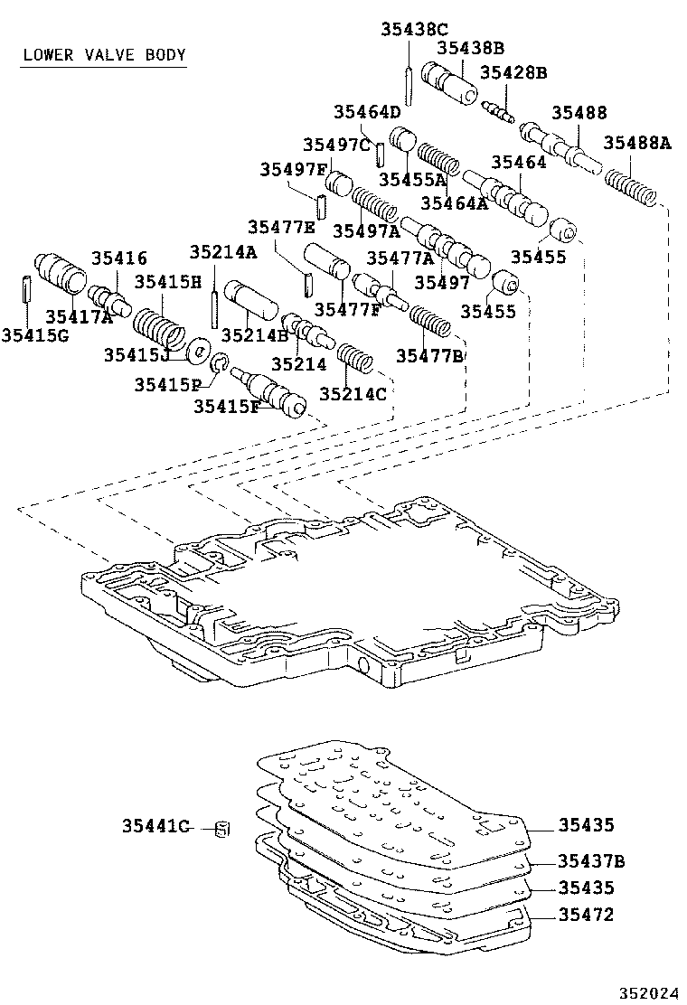 35339-60030 GASKET, OIL STRAINER product image