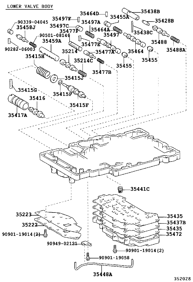 35410-36210 BODY ASSY, TRANSMISSION VALVE product image