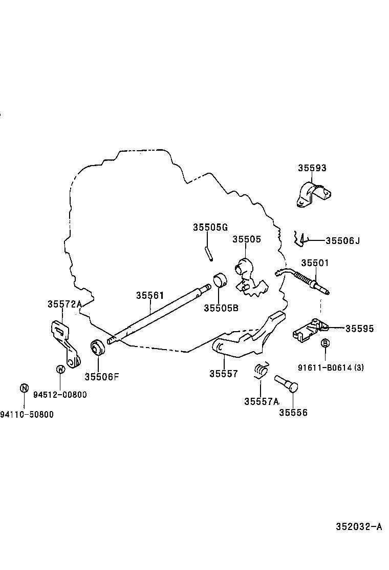 35520-41010 CABLE ASSY, THROTTLE product image